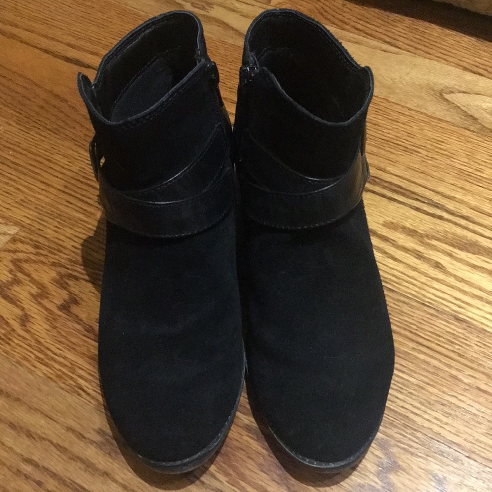 Ladies Sonoma Black Suede Boots